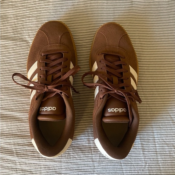adidas VL court bold sneaker brown suede - Picture 3 of 11